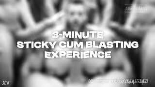 Sticky Muscle Studs Day 52 Preview, AI-Generated Muscle Boyz, Large Ramrods, Large Cum Loads