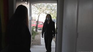 Post Quarantine Sex For Lesbo Lovers Ariel X And Sinn Sage With Ding-dong Screwing
