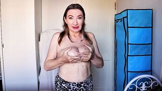 U turned on your breasty stepmom and discovered out that babe's a shemale hentai