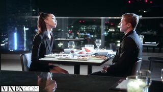 VIXEN Breathtaking Alexis has ardent 1st date with Oliver