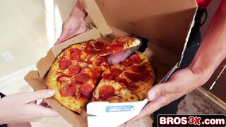 Delivery Dude Packs Greater quantity Than Just a Pizza - Tiny Teen Stuffed Unfathomable