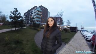Public Agent Hot shy Russian playgirl drilled by a stranger