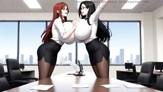 Laughable Biggest Titties Office, Ai Animation