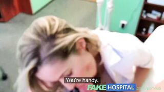 FakeHospital Nasty blond nurse gets doctors full attention