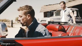 Deeper. Seth & Gabbie bang on car hood whilst her BF is away