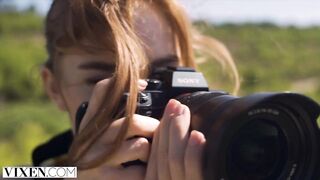 VIXEN - This babe likes giving herself to couples