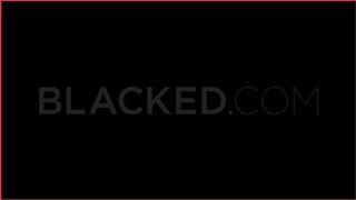 BLACKED Hawt French beauty gets DPed by 2 biggest BBCs at party