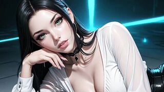 This babe Bows the Line U Chase (ai Movie)