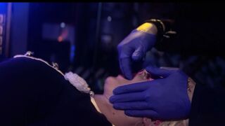 Dr Inspection Leads to Squirt and Creampie