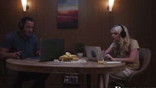 Delphine Films- Hawt Golden-haired Skye Blue Has EXPLOSIVE Makeup Sex With Her Spouse