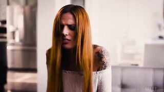 Cheating Redhead Gets Used by Husbands Father