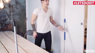 XXXSHADES - JULIA DE LUCIA ROMANIAN CHICK SCREWS BOYFRIEND WHILST THIS CHAB CHEATS WITH THE MAID - LETSDOEIT