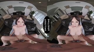 UP CLOSE VR - U Have a fun Watching mother I'd like to fuck Lexi Luna's BIGGEST Breasts Bouncing Whilst That babe's Riding U POV