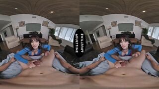 UP CLOSE VR - U Have a fun Watching mother I'd like to fuck Lexi Luna's BIGGEST Breasts Bouncing Whilst That babe's Riding U POV