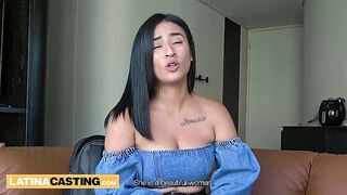 BREASTY LATIN CHICK TEEN College Beauty Proved Me Wrong... Changed Anything In My Casting Room