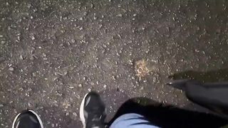 After the party I had sex with a stranger on the street.