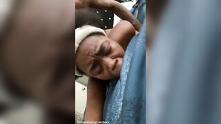 Rolling eyes Stepsister doggy position it hardcore