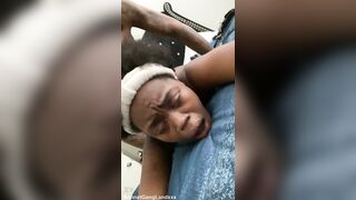 Rolling eyes Stepsister doggy position it hardcore