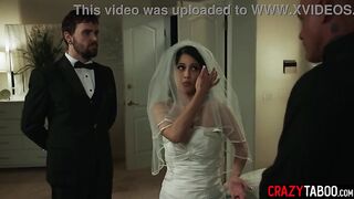 Large booty sweetheart Penelope Reed gets screwed by her large schlong father in law after this babe gave him a oral job