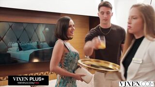 VIXEN Breasty Wedding Guest Eve Fascinating Bangs The Groom’s Giant Schlong