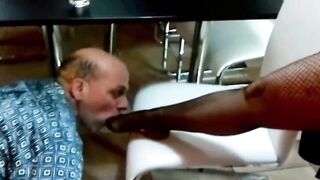 Large boobed French blond cougar gets screwed hard