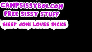 Closed Captioned Sissy Joni Likes Dongs