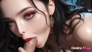 Bridal Bliss, CG Chick Railed in Underware, Creampie Splashes Across Satin Sheets AI Generated