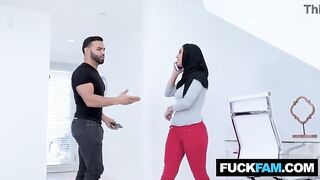 Bratty HIJABI Hottie Punished