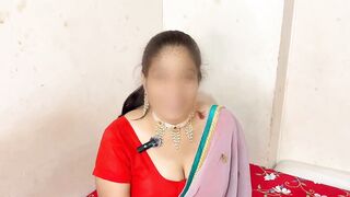 Village Lusty Bhabhi seduces Concupiscent Devar by dropping her Pallu, Devar-Bhabhi