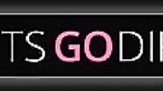Curly angel bangs herself with a vibrator previous to riding a hard ramrod