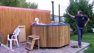 The Neighbour & a Ally Screwed Me in Front of My Cuckold!