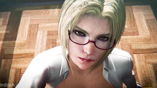Last Dream - Gentiana + Jill Warrick + Benedikta Sexy Office WM Color Grading (No Sound) By InitialA Animation CG Anime