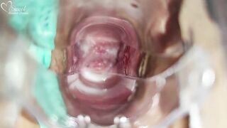 UNFATHOMABLE INSIDE LOOK of Creamy Soaked TWAT - CLOSE UP VAGINA PLAY