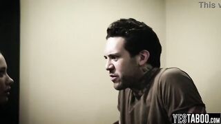 Large melons depressed mother I'd like to fuck lets 2 sexually excited men double permeate her roughly
