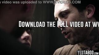 Large melons depressed mother I'd like to fuck lets 2 sexually excited men double permeate her roughly