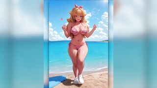 (Generated By AI) Compilation Of Movie scene Game Waifus Walking