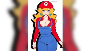 (Generated By AI) Compilation Of Movie scene Game Waifus Walking
