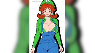(Generated By AI) Compilation Of Movie scene Game Waifus Walking