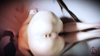 Close up - a Precise Cock Plug Into Lascivious Juicy Cunt - POV II