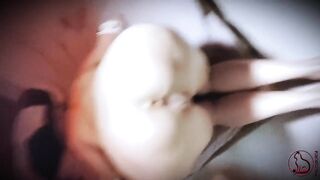 Close up - a Precise Cock Plug Into Lascivious Juicy Cunt - POV II