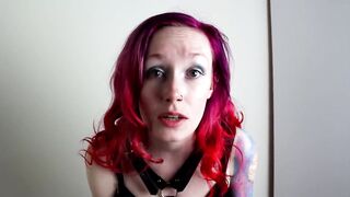 My Boyfriend and I Use Your Throat Thong-on, Dong Sucking Training