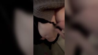 Teen Wench Has Coarse Sex in Random Stairwell