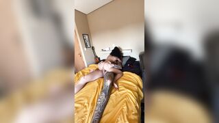 This babe sucked me precious then I came in her butt