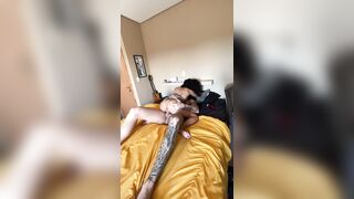 This babe sucked me precious then I came in her butt