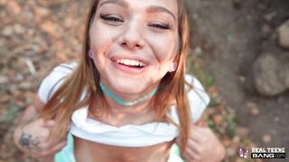 Real Teens - Hawt Newcommer Mia Kay Likes Screwing In The Outdoors