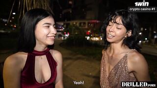 Date Night With My GF Turns Into Anal Trio