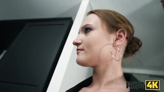 RIM4K. Three-some with a excited large-titted virgin
