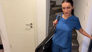 At-Home Massage Turns Into a Cheerful Surprise