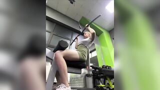 Public banging and fountain of squirt