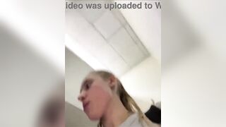 Public banging and fountain of squirt